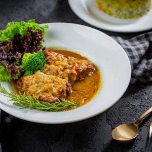 خوراک گردن گوسفندی